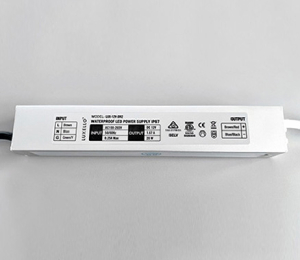 Floating Clear Horizontal LED Sign And Doorbell
